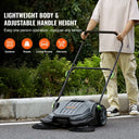 SucceBuy Hand Push Floor Sweeper