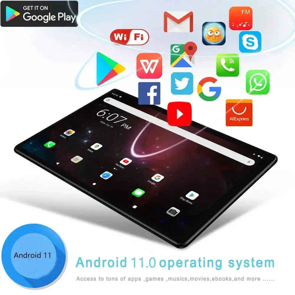 10.1 Inch Android Tablet With Dual SIM And 3G Calling