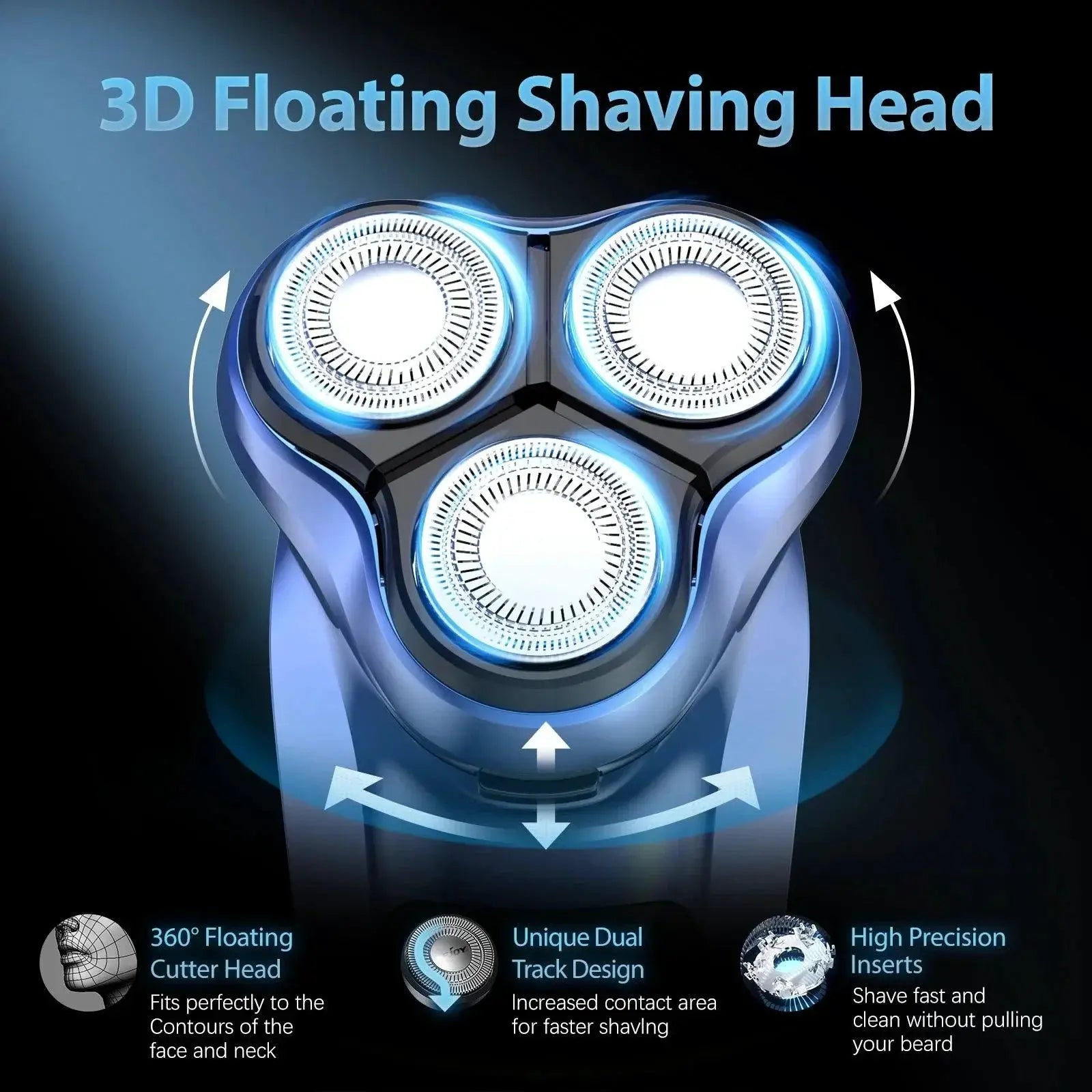 Sejoy Electric Razor For Men Rechargeable Travel Shaver