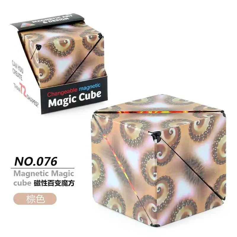 Variety Geometric Magnetic Magic Cube Fidget Toy for Kids - OurLum.com