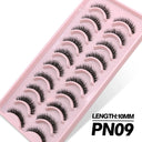 3D Fluffy Wispy False Eyelashes for a Natural Look