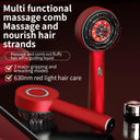 Red Light Vibration Head Massage Comb for Hair Growth