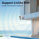 Smart Tracking Outdoor IP Camera for Home Security