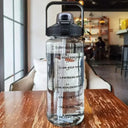 Time Marker Water Bottle for Fitness