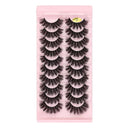Ultimate 3D Mink False Eyelashes Variety Pack Fluffy Natural