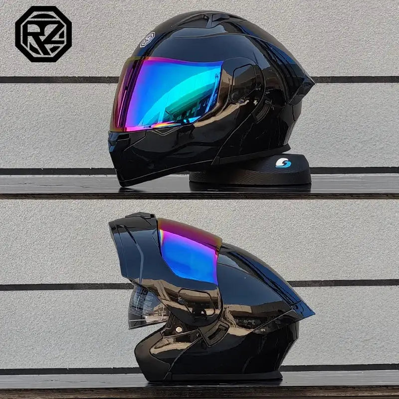 Modular Flip Up Motorcycle Helmet — product view 9
