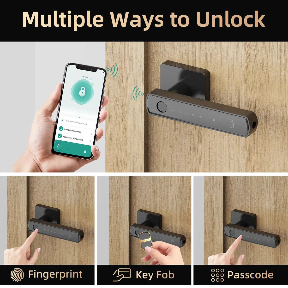 Viladepot Smart Fingerprint Easy Entry — product view 2