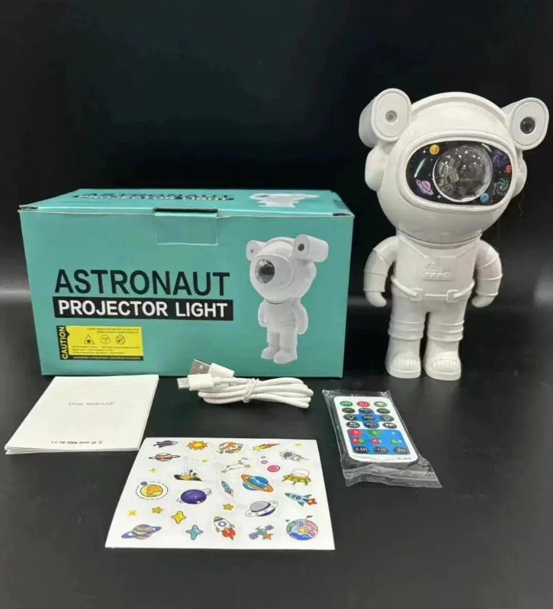 Star Projector Bluetooth Astronaut Night Light And Speaker