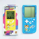 Classic Electronic Game Retro Puzzle Toy Blue Large Screen