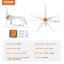 Wind Turbine Generator - 500W High Efficiency