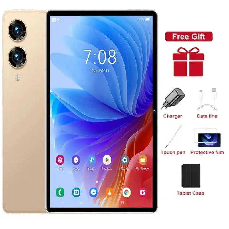 Long Battery Tablet for Remote Work — 8GB 256GB