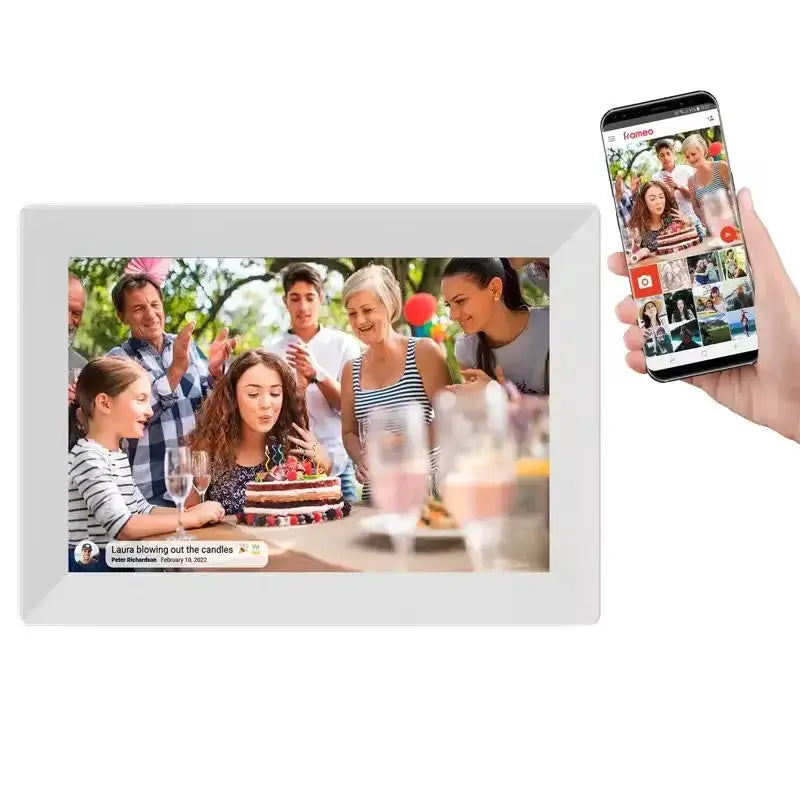 WiFi Frameo 10.1 Inch Digital Photo Frame Smart Frame