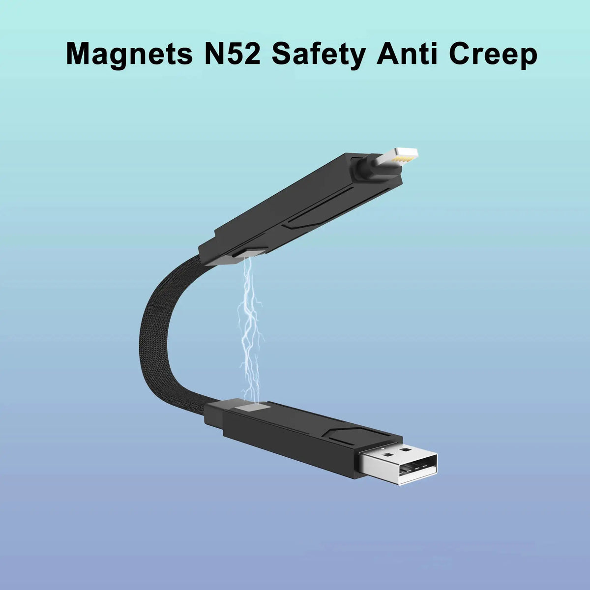 Pd Keychain Braided Charging Cable — product view 3