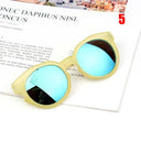 Colorful Kids Sunglasses with UV400 Protection Retro Round