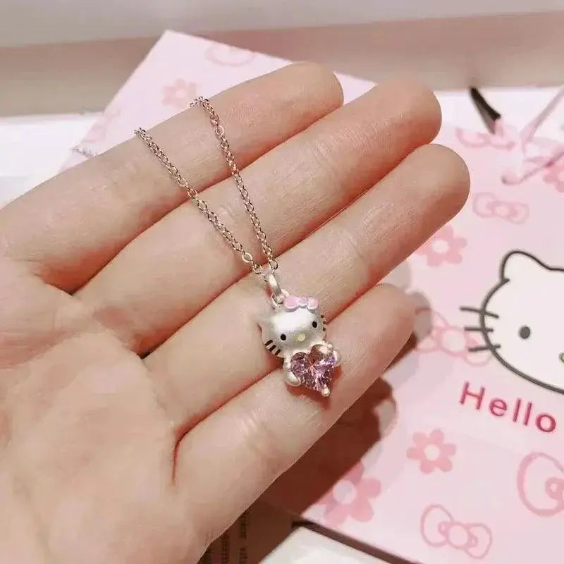 Hello Kitty Sparkling Zircon Pendant — product view 20