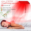 660nm 850nm Near Infrared LED Red Light Therapy Panel With Stand For Pain Relief