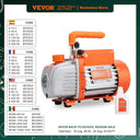 VEVOR 1&2 Stage Vacuum Pump 3.5/5/7CFM AC120V HVAC Tool