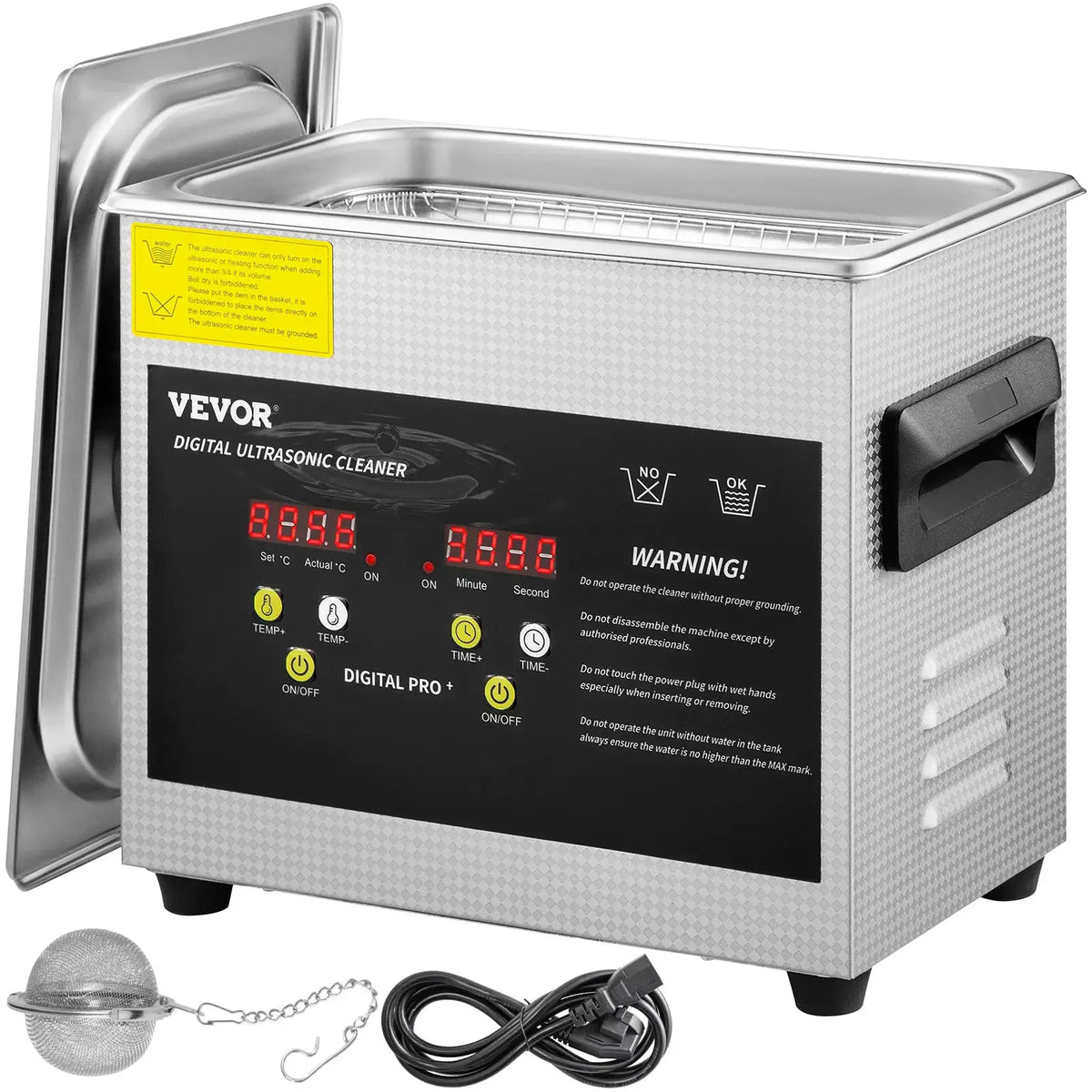 SucceBuy Upgraded Ultrasonic Cleaner Lave-Dishes Portable Washing — product view 1