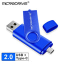 High-Speed 128GB 2-in-1 Type-C USB Flash Drive for All Devices