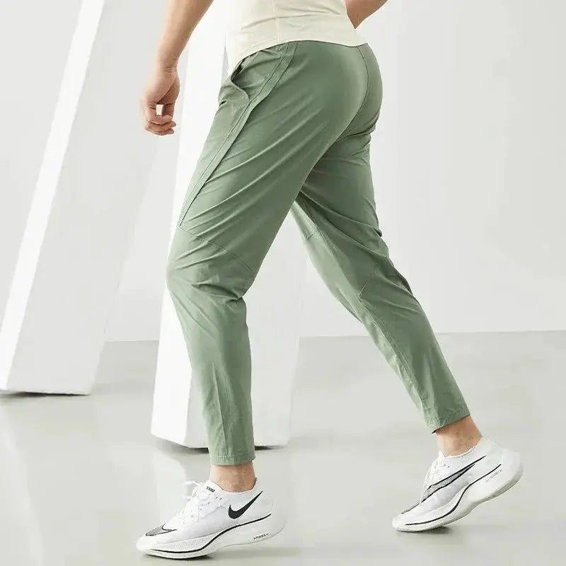Mens Quick Dry Running Pants Sportswear Jogging Sweatpants