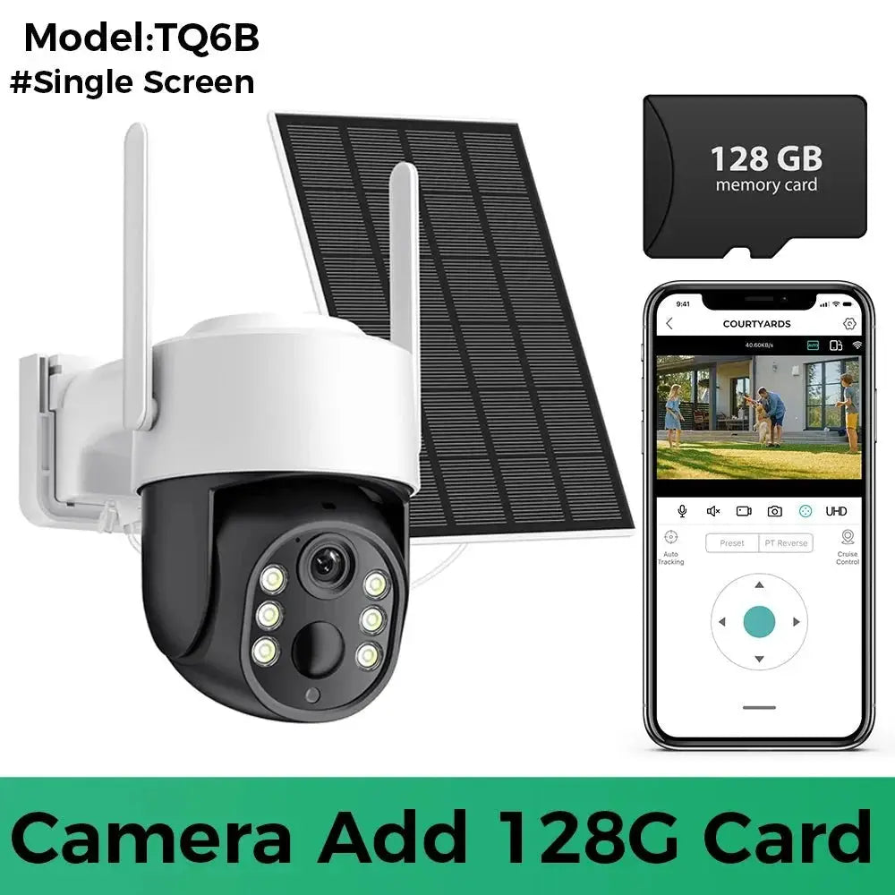 Dual Lens Solar Security Camera for Home — product view 20