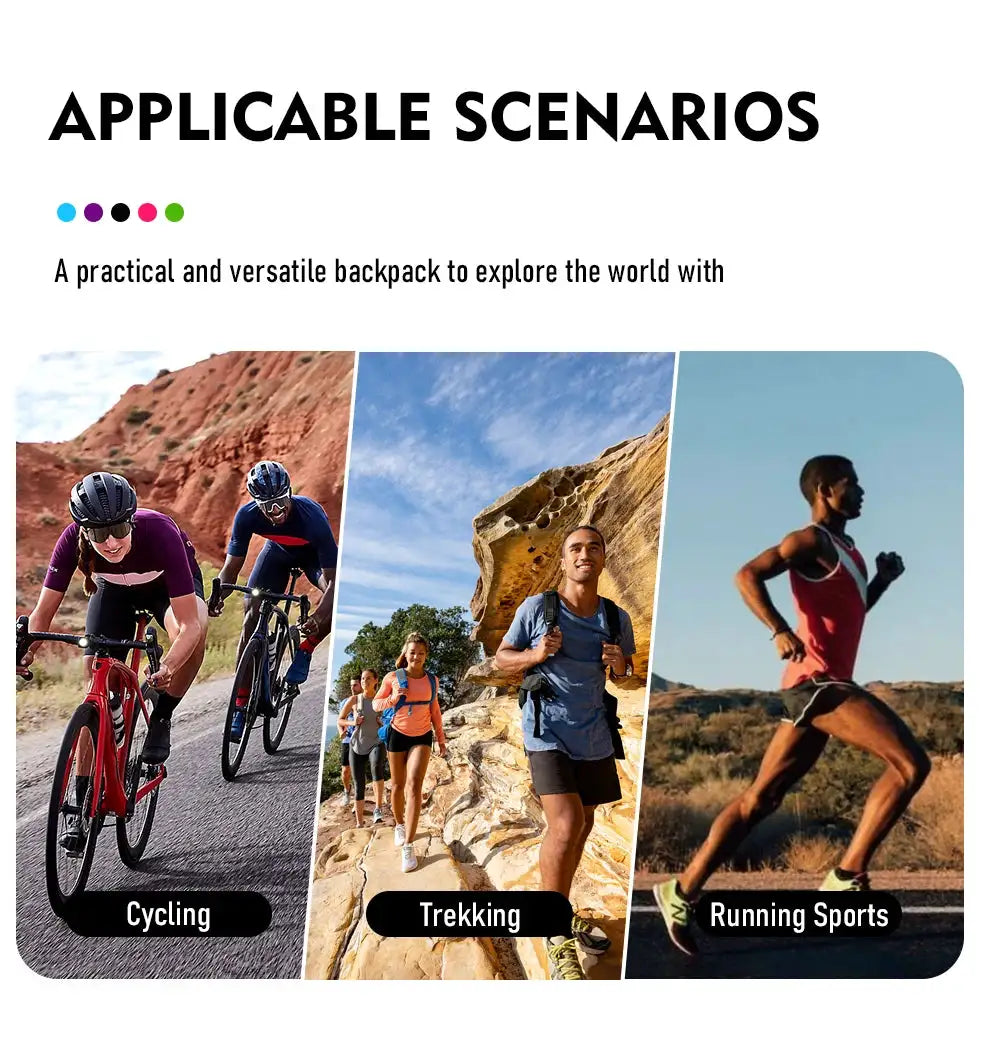 ThinkRider Outdoor Cycling Hydration Backpack for Biking — product view 12