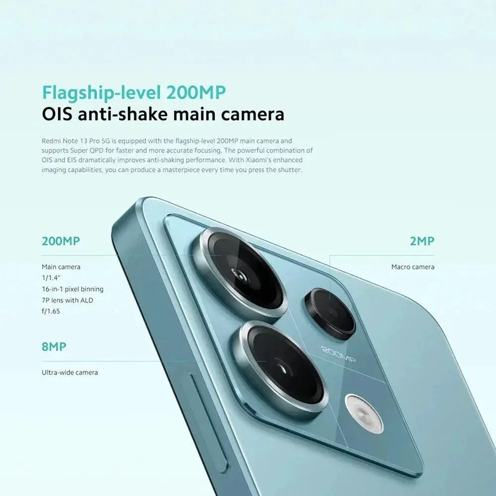 Redmi Note 13 Pro 5G Smartphone 8GB RAM 256GB Snapdragon 7S