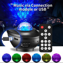 Galaxy Projector Star Projector Bluetooth Speakers Night Light