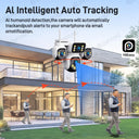 20MP Quad Screen Security Camera