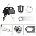 Secure Cam Lock Cabinet Hardware Kit With Keys