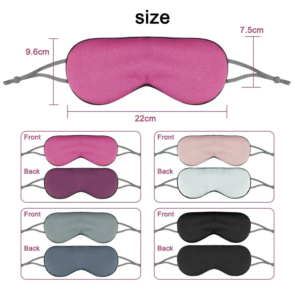 Sleeping Eye Mask Block Out Light Soft Travel Eyeshade