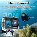 Ourlife Action Camera - 30M Deep Waterproof