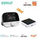 RF433 Wireless Thermostat WiFi/No WiFi Floor Heating Water Gas Boiler Home Room Tuya Smart Programmable Temperature Controller