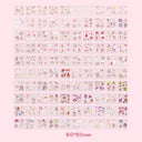 Sanrio Sticker Set With Cinnamoroll And Melody Characters