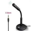 Gooseneck Desktop Mic - Crisp Vocal Clarity
