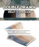 Natural Remy Tape-In Hair Extensions