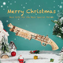 Wooden 3D Mechanical Rubber Band Puzzle