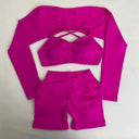 Yoga Set Women Seamless High Elastic Gym Outfit