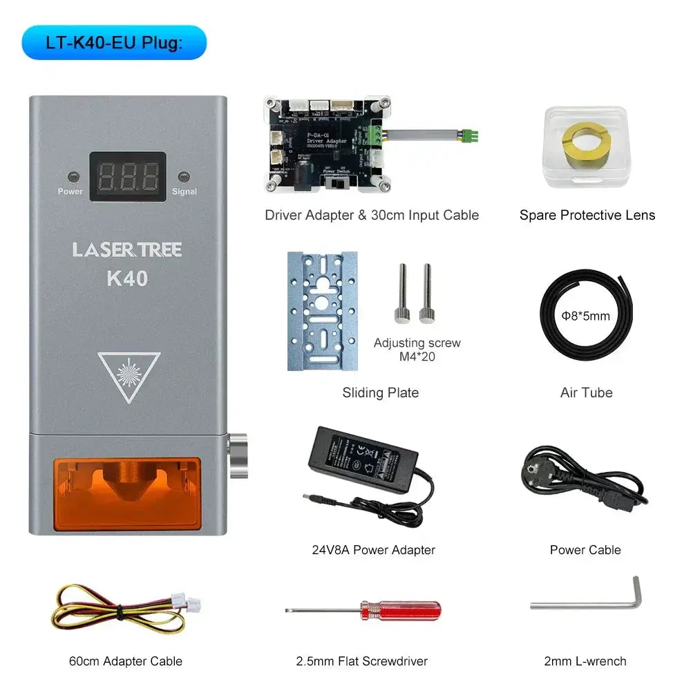 Laser Tree K40 40W Laser Module Air Assist For Engraving