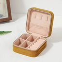 Velvet Jewelry Box For Travel Security