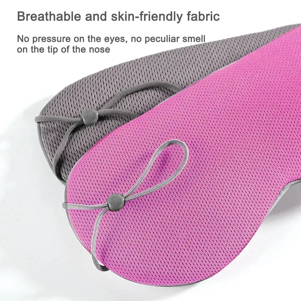 Sleeping Eye Mask Block Out Light Soft Travel Eyeshade