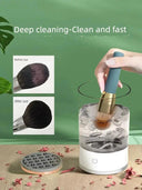 Smart Time-Saving Makeup Brush Cleaner