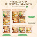 Robotime DIY Miniature Dollhouse Kit With Led