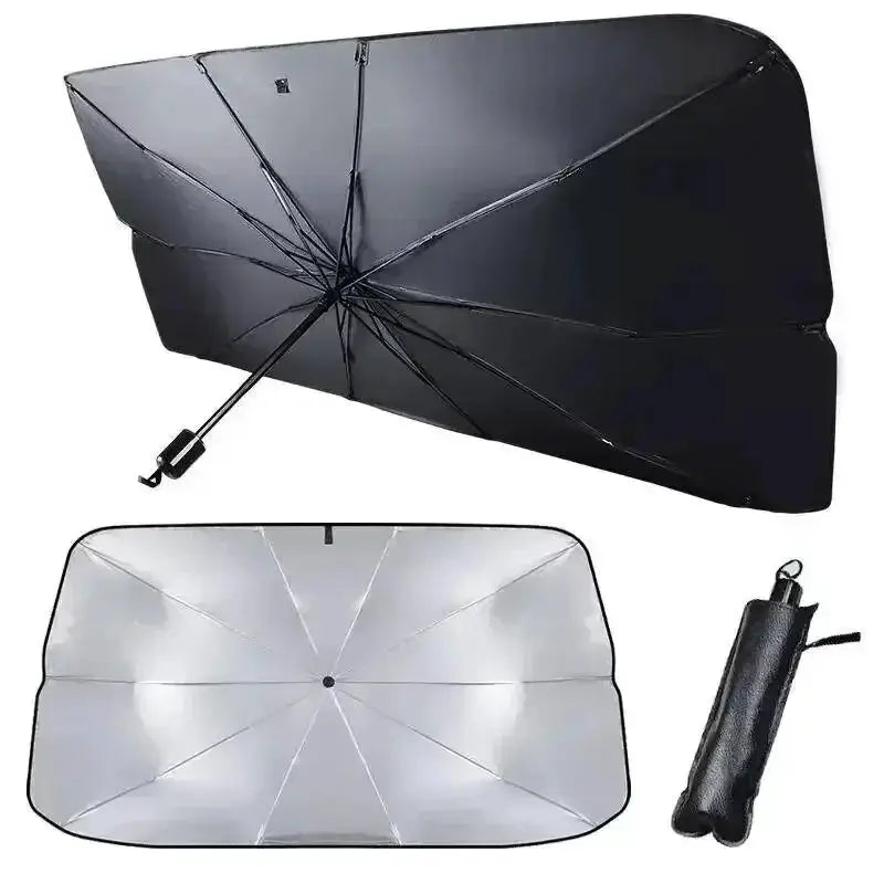 Foldable Car Sunshade Umbrella Windshield Front Parasol