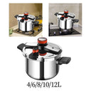 Pressure Cooker with Secure Lock Fast Heating for Meals