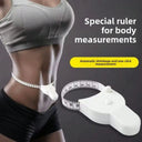Body Measuring Tape, Retractable Fitness Tape Measure, Soft Ruler For Waist, Chest, Arm And Body Circumference Measurement