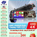 4K Mirror Dash Cam for Safe Driving