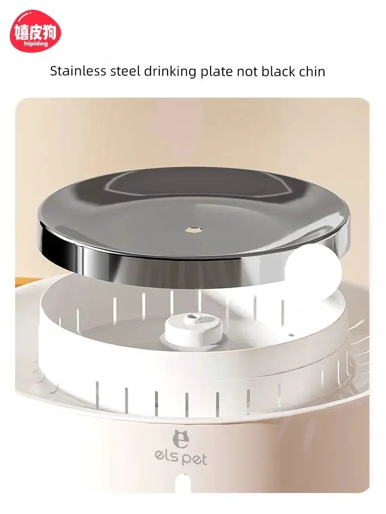 Dog Cat Water Fountain Automatic Circulation 50 Oz