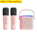 Mini Karaoke Machine Portable Bluetooth Speaker