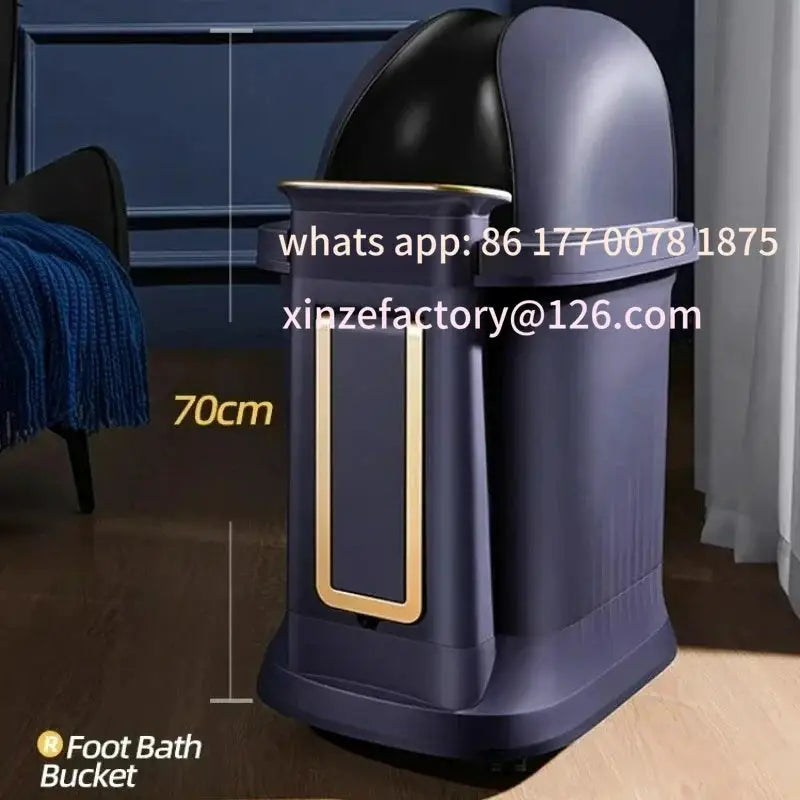 Customizable Automatic Foot Soaking Bucket, Deep Calf Constant Temperature Foot Bath Heated, Electric Massage Fumigation